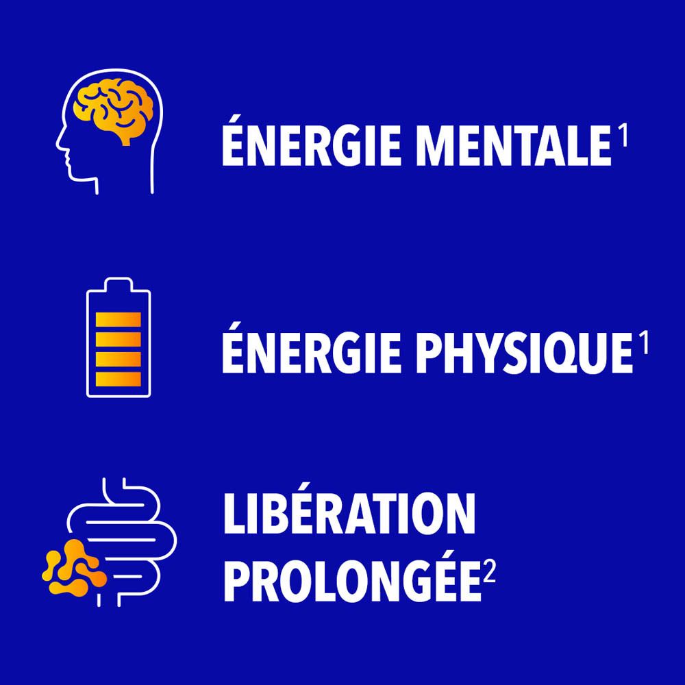 Omnibionta®3 Énergie | Comprimés multivitaminés avec vitamines B12, C et magnésium | 3 mois