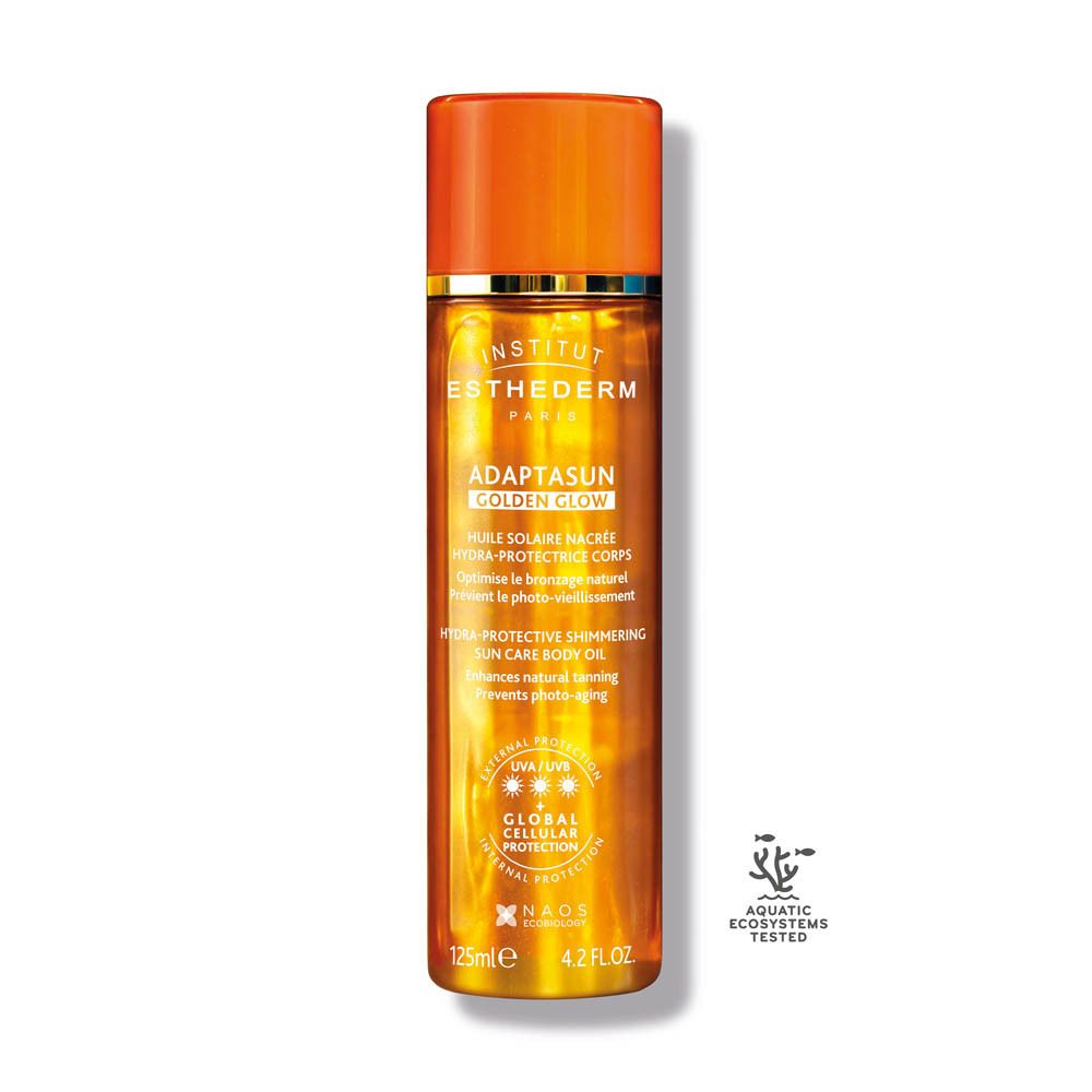 Institut Esthederm Golden Glow | Hydra-Protective Shimmering Suncare Body Oil