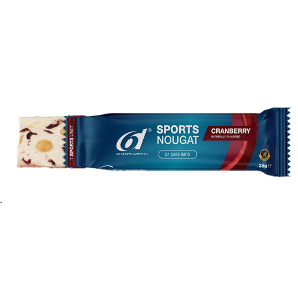 6D Sports Nutrition Sports Nougat - Cranberry