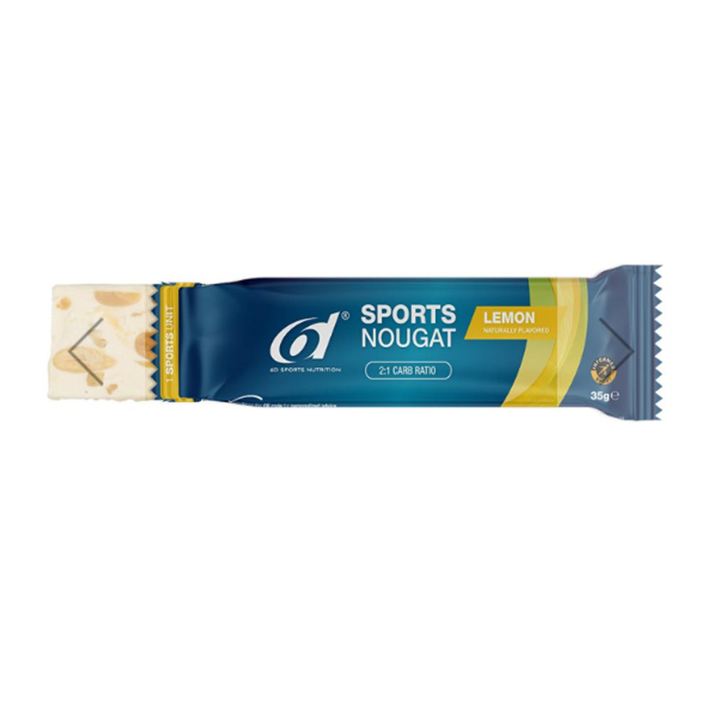 6D Sports Nutrition Sports Nougat - Lemon