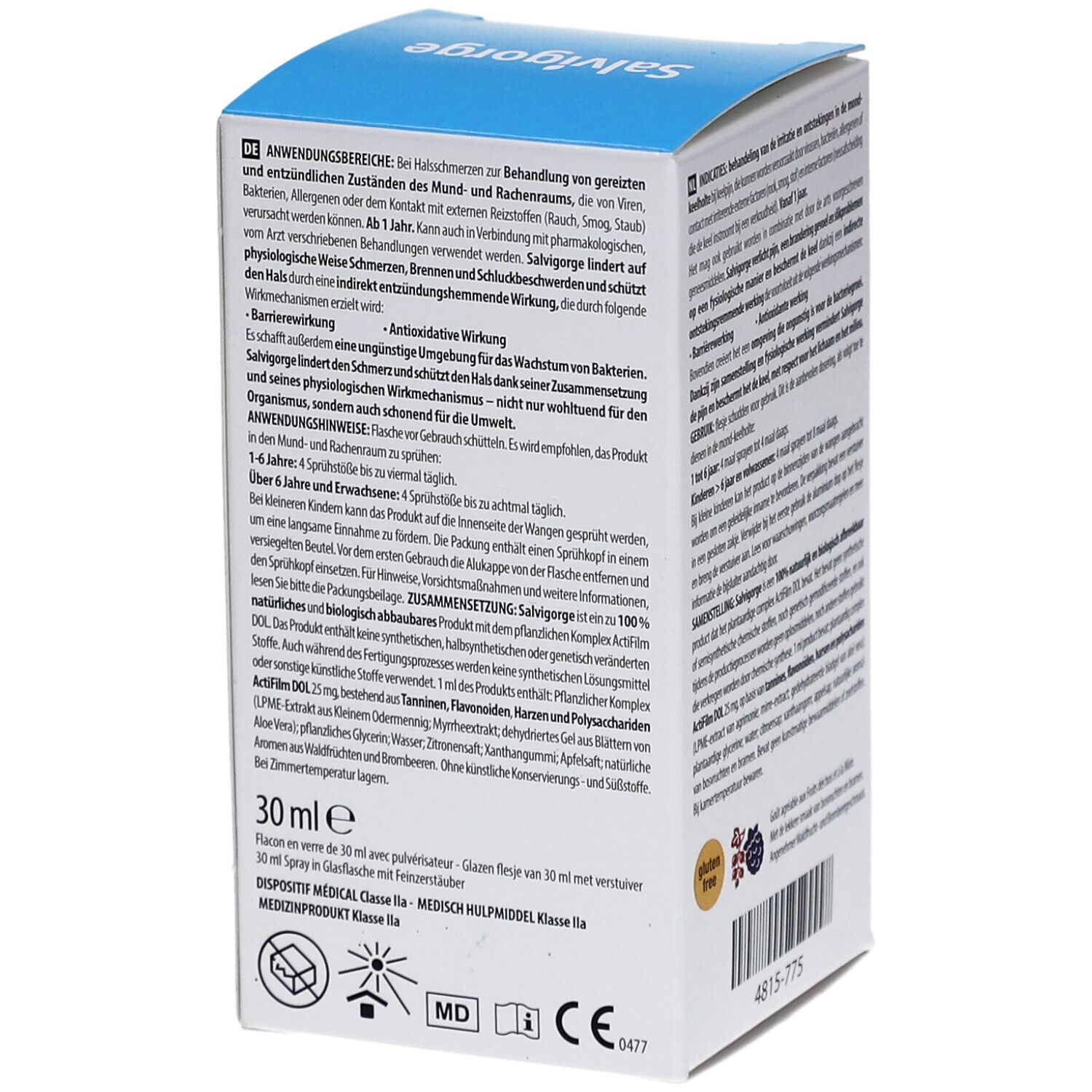 Aboca Salvigorge Alcoholvrije Spray
