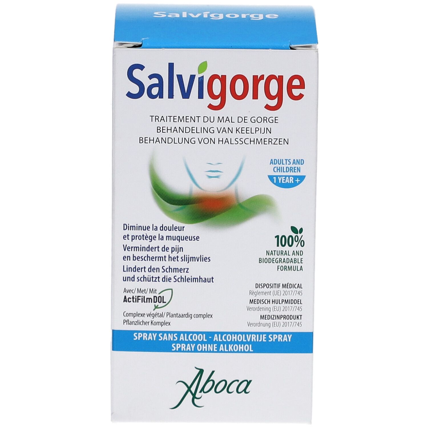 Aboca Salvigorge Alcoholvrije Spray