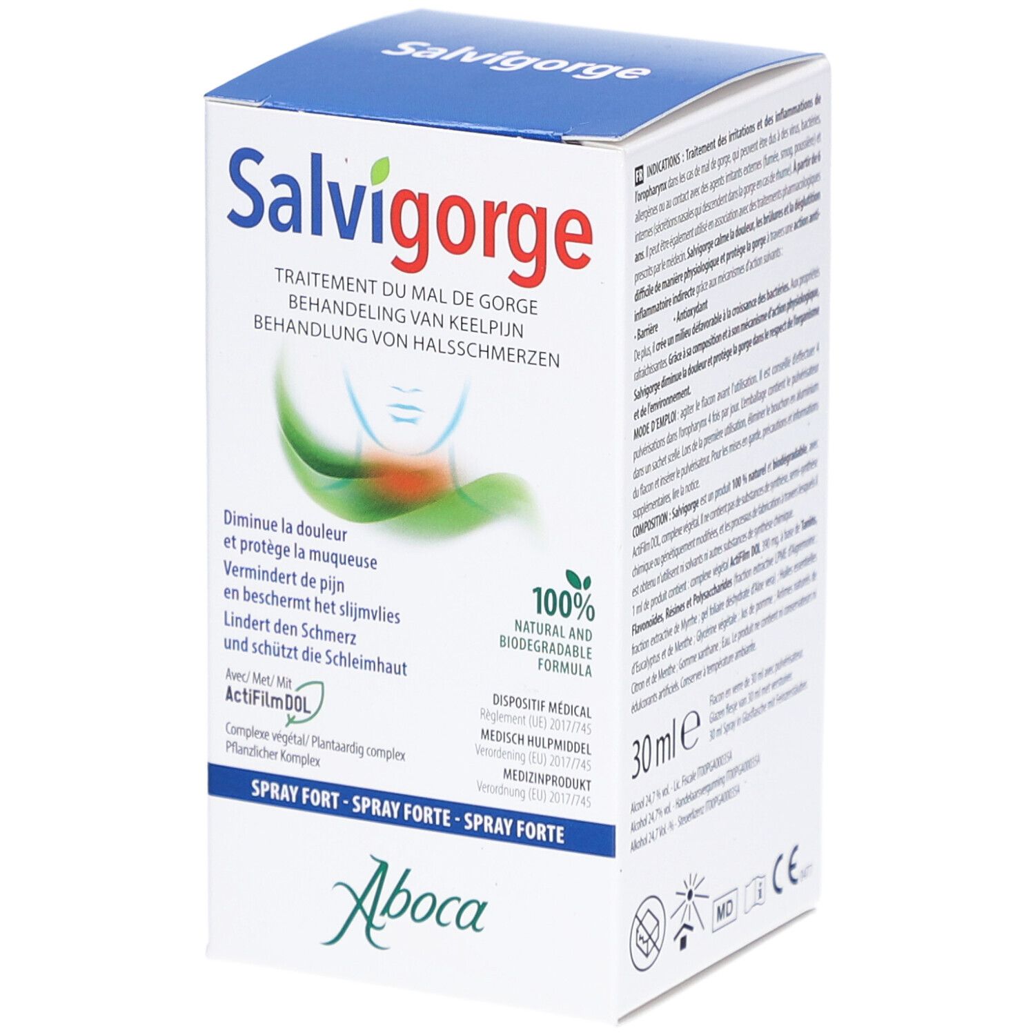 Aboca Salvigorge Spray Forte