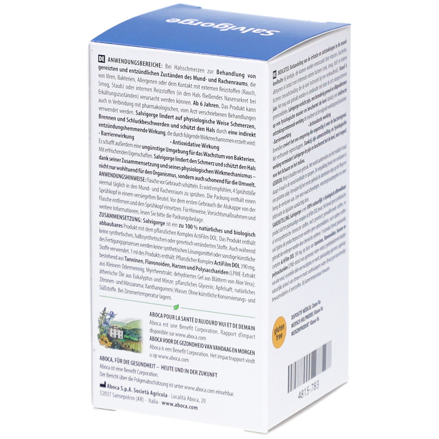 Aboca Salvigorge Spray Forte