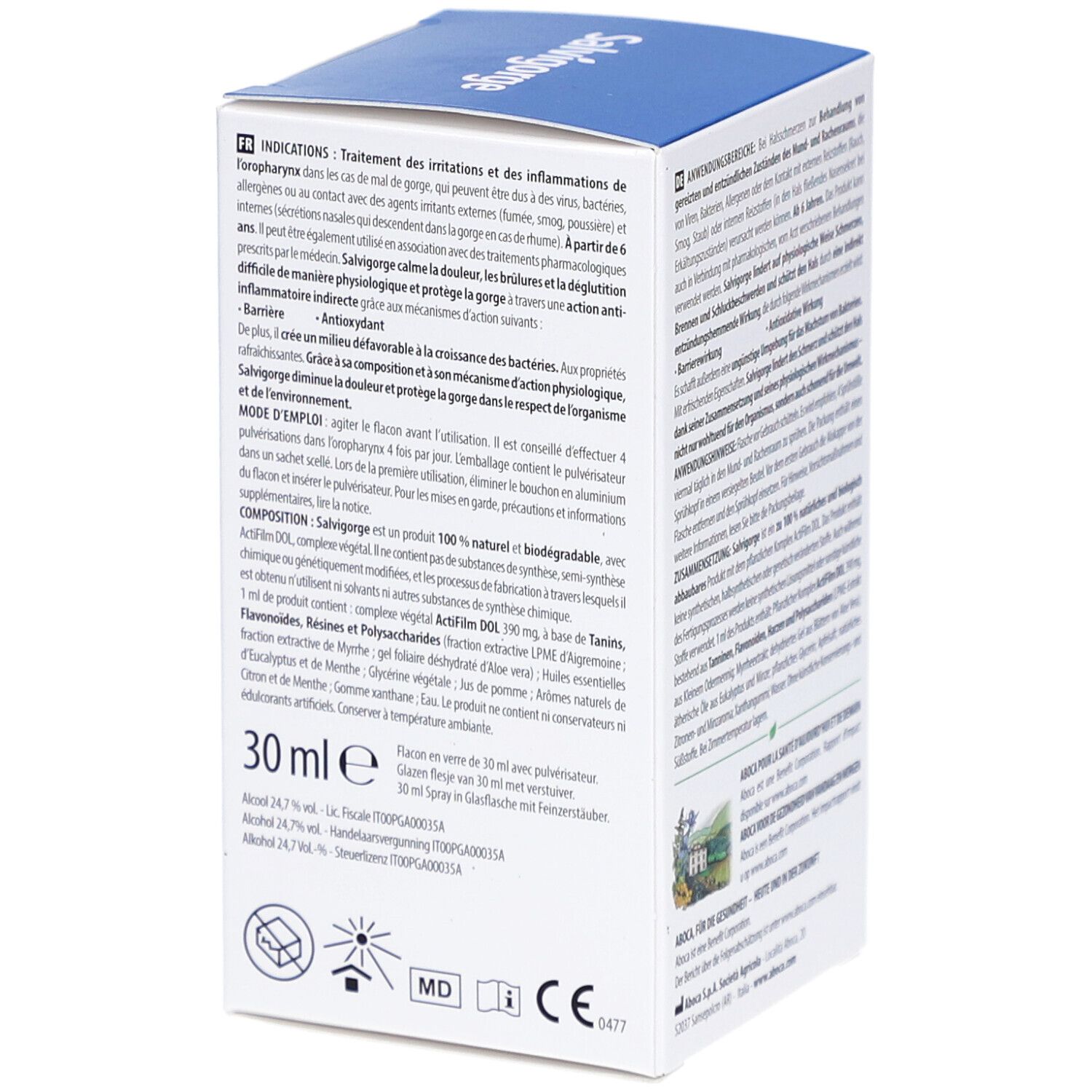 Aboca Salvigorge Spray Forte