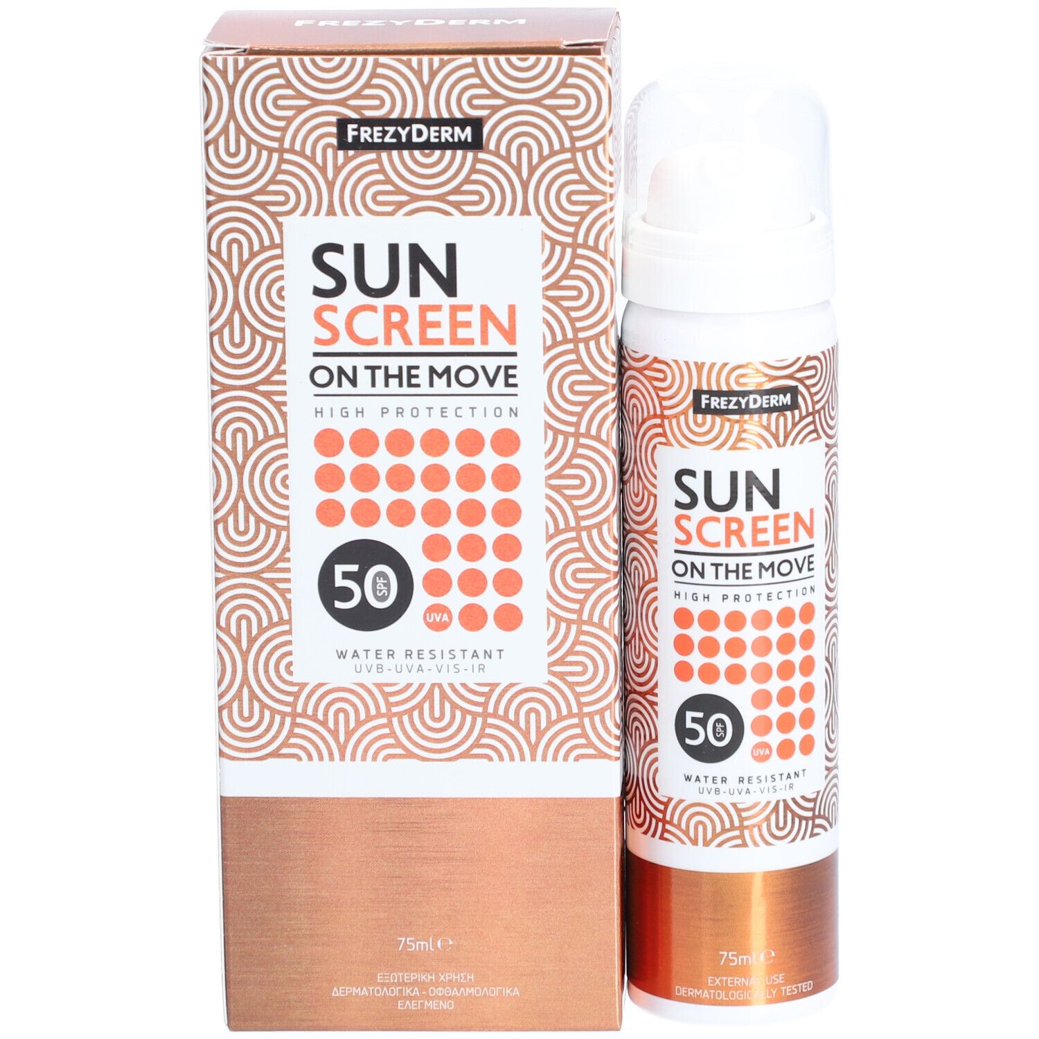 Frezyderm Sun Screen On The Move Spray SPF50