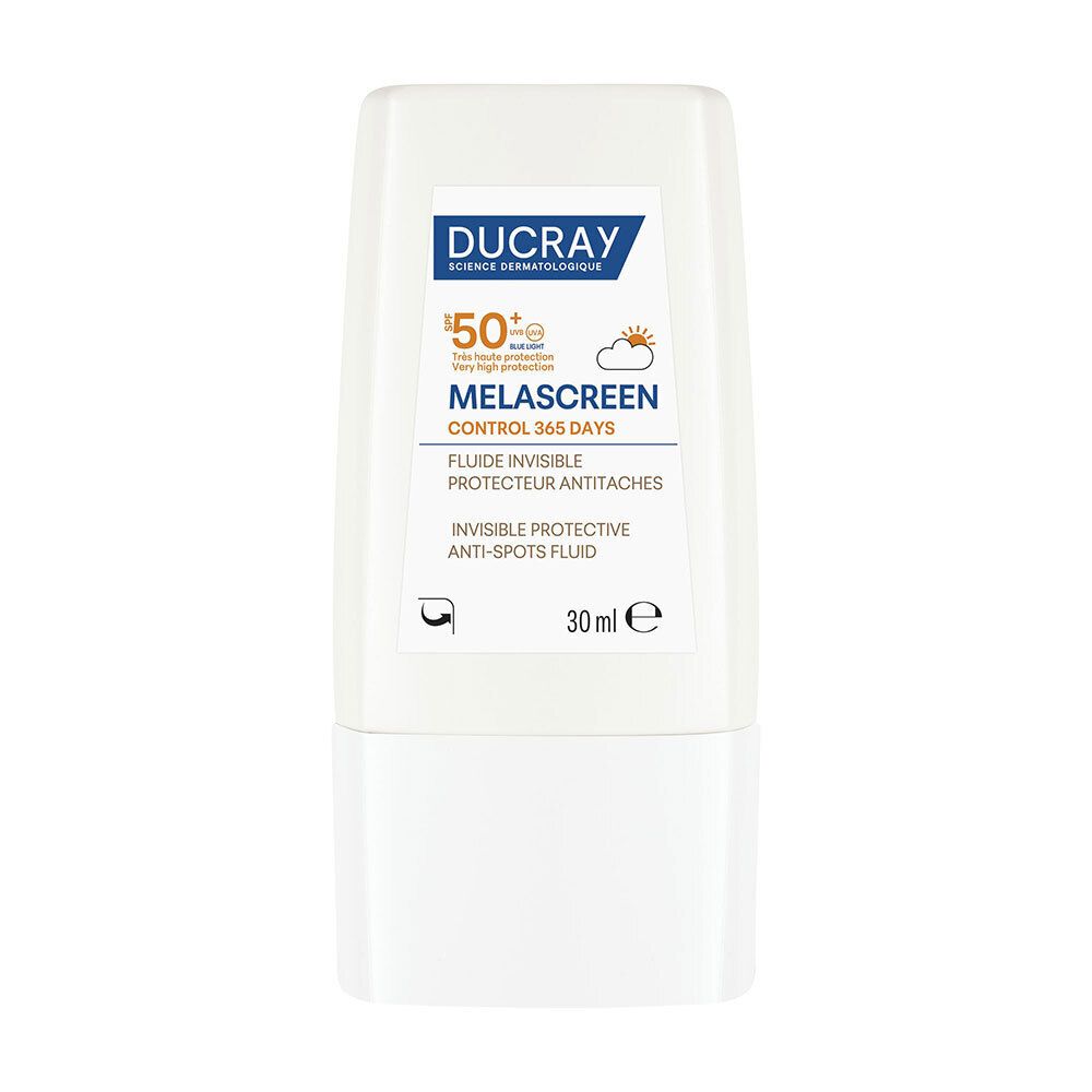 Ducray Melascreen Control 365 days SPF50+ Onzichtbare Beschermende Fluïde SPF50+ Tegen Pigmentvlekken