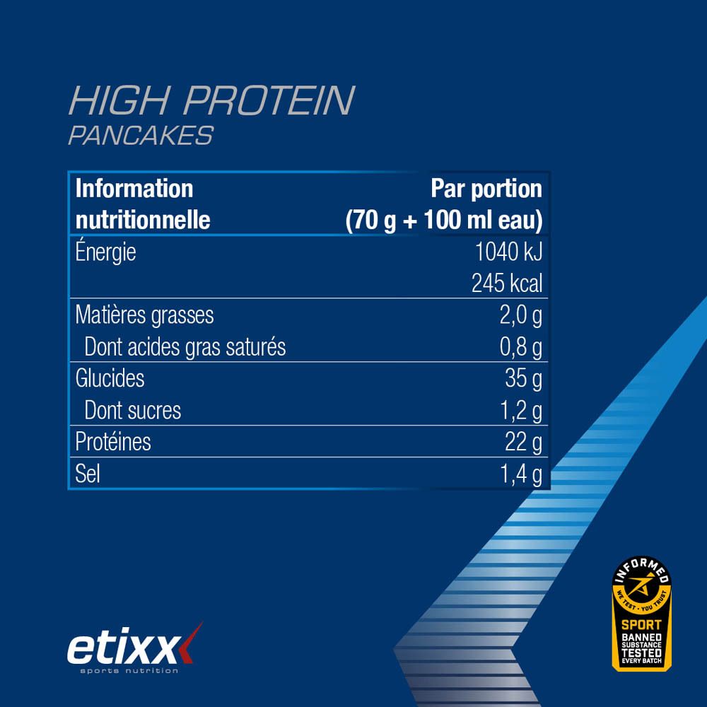 Etixx High Protein Pancakes
