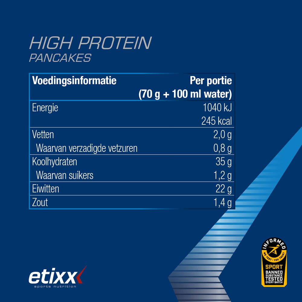 Etixx High Protein Pancakes