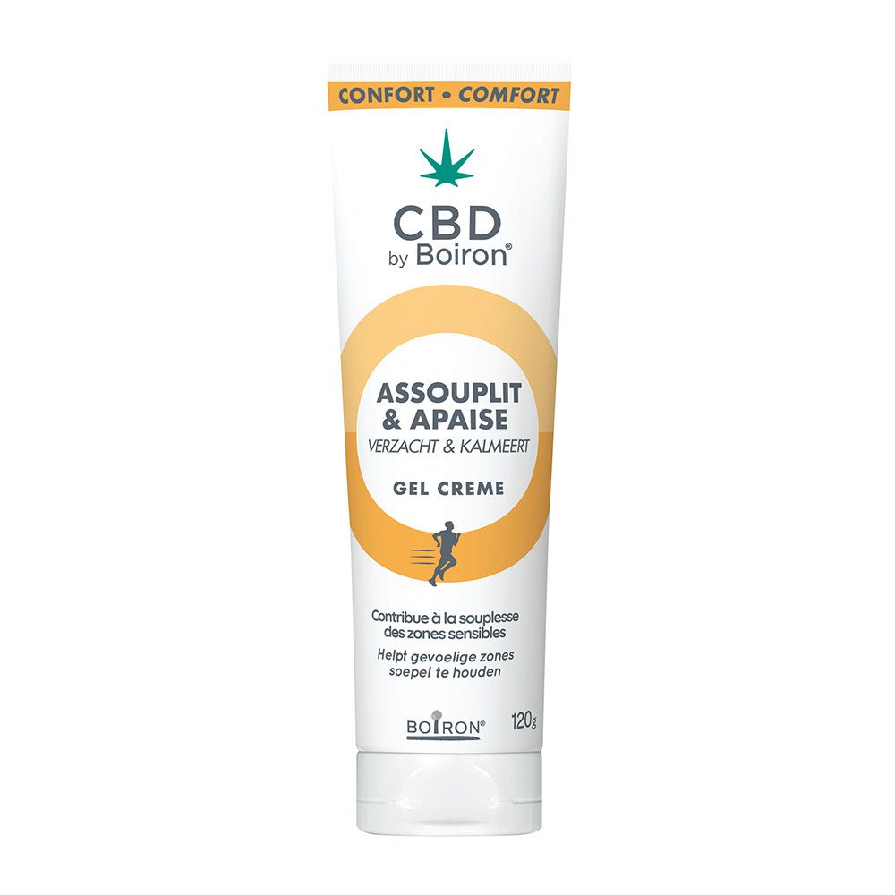 CBD by Boiron Gel Crème 120g. Verzacht en kalmeert.