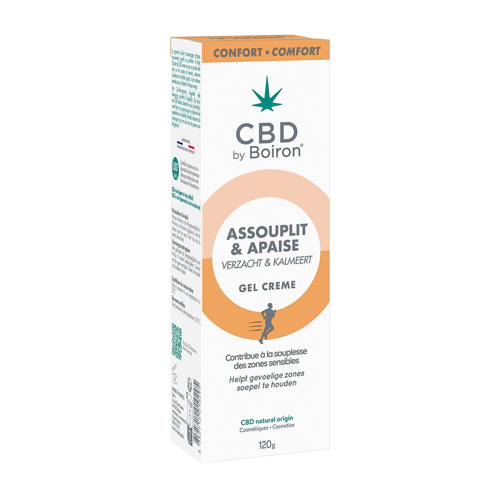 CBD by Boiron Gel Crème 120g. Verzacht en kalmeert.