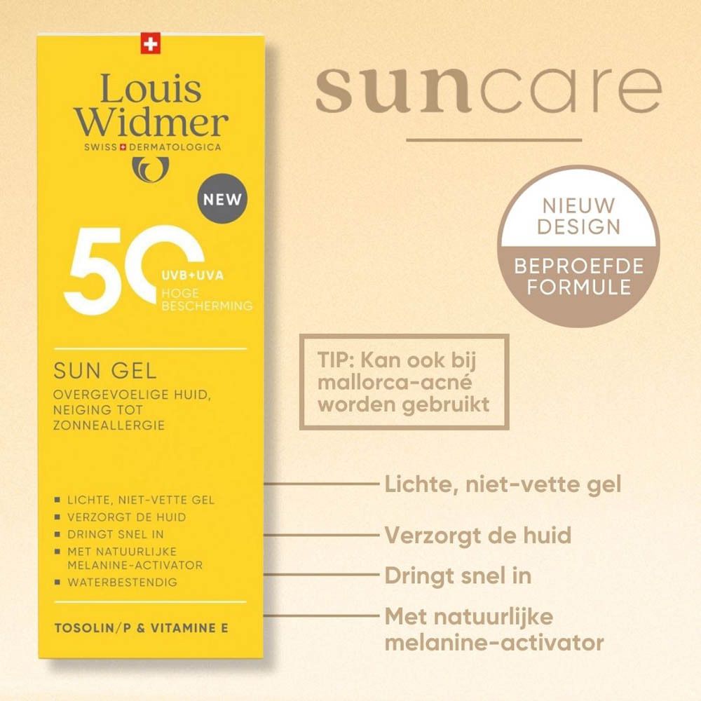 Louis Widmer Sun Gel  SPF50