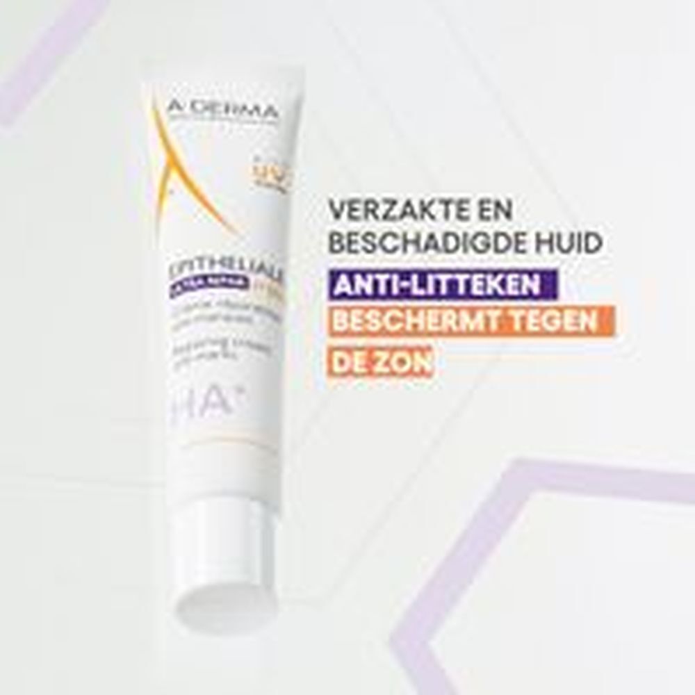 Aderma Epithelial Cream Spf50+ Crème anti-imperfections