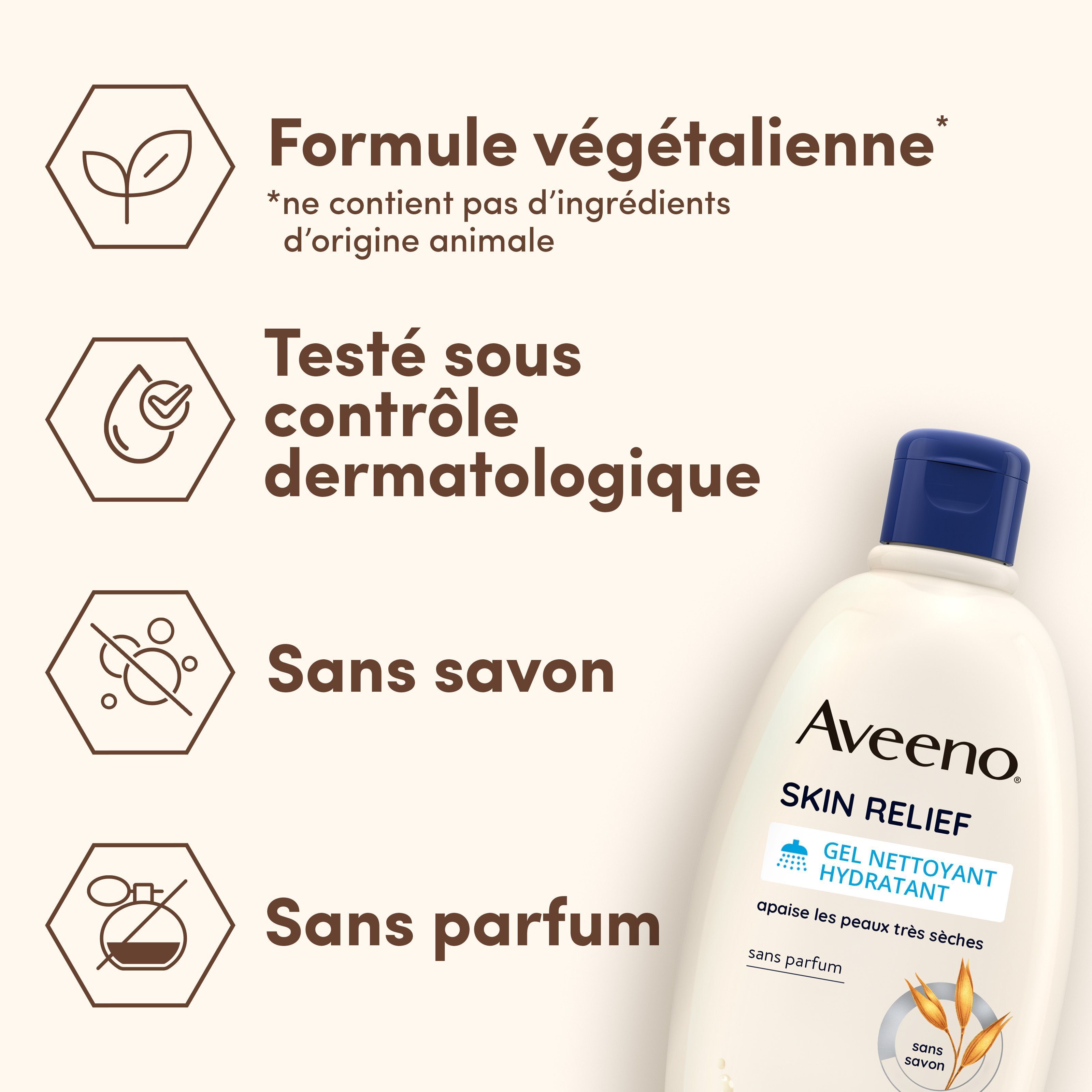 Aveeno® Skin Relief Gel Nettoyant Hydratant