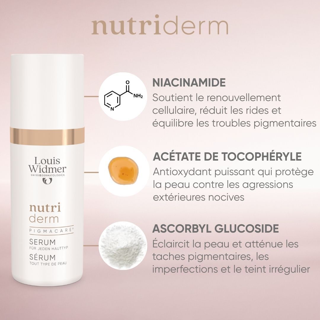 Louis Widmer Nutriderm Pigmacare Sérum - Sans Parfum