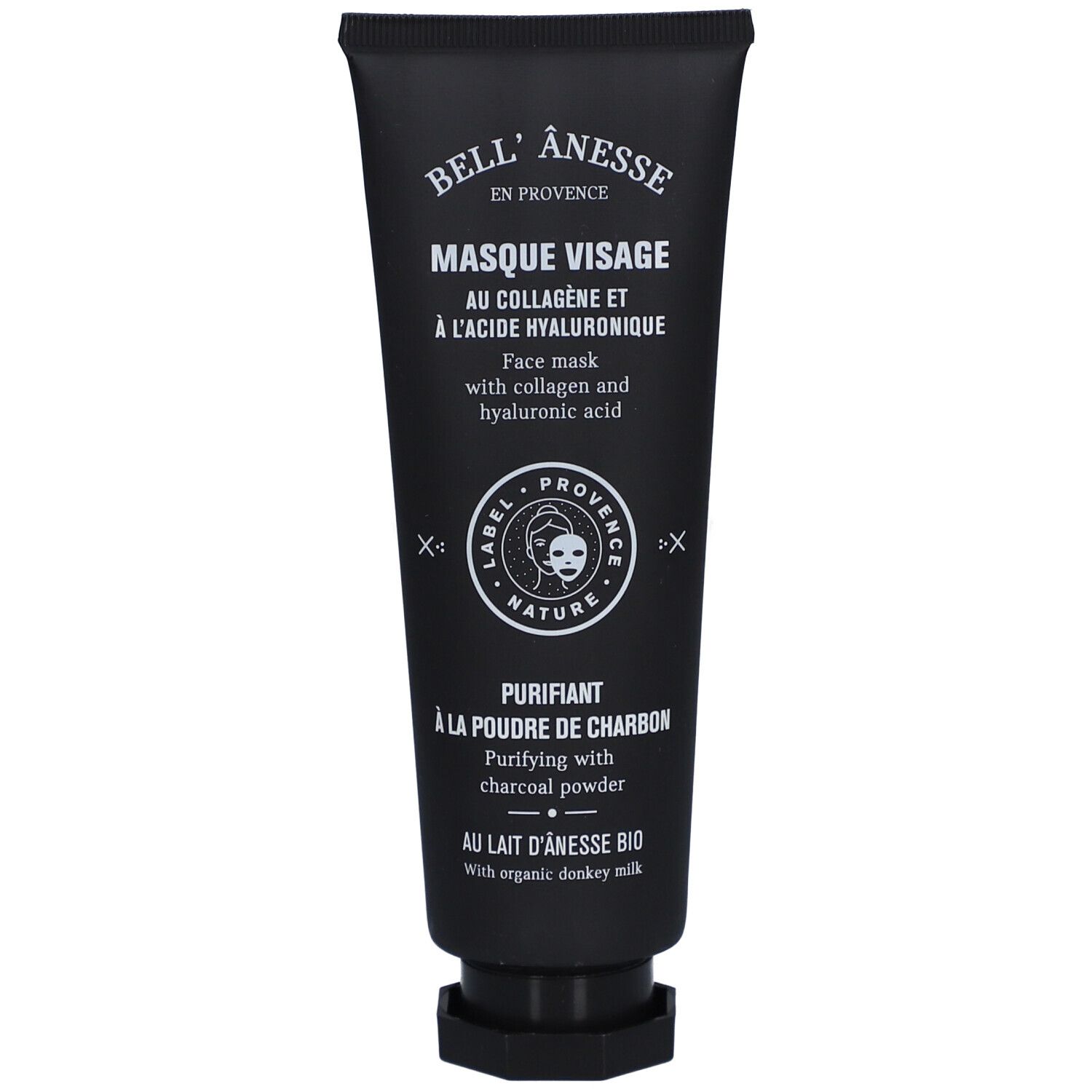 Bell'Ânesse Masque Visage Purifiant à la Poudre de Charbon