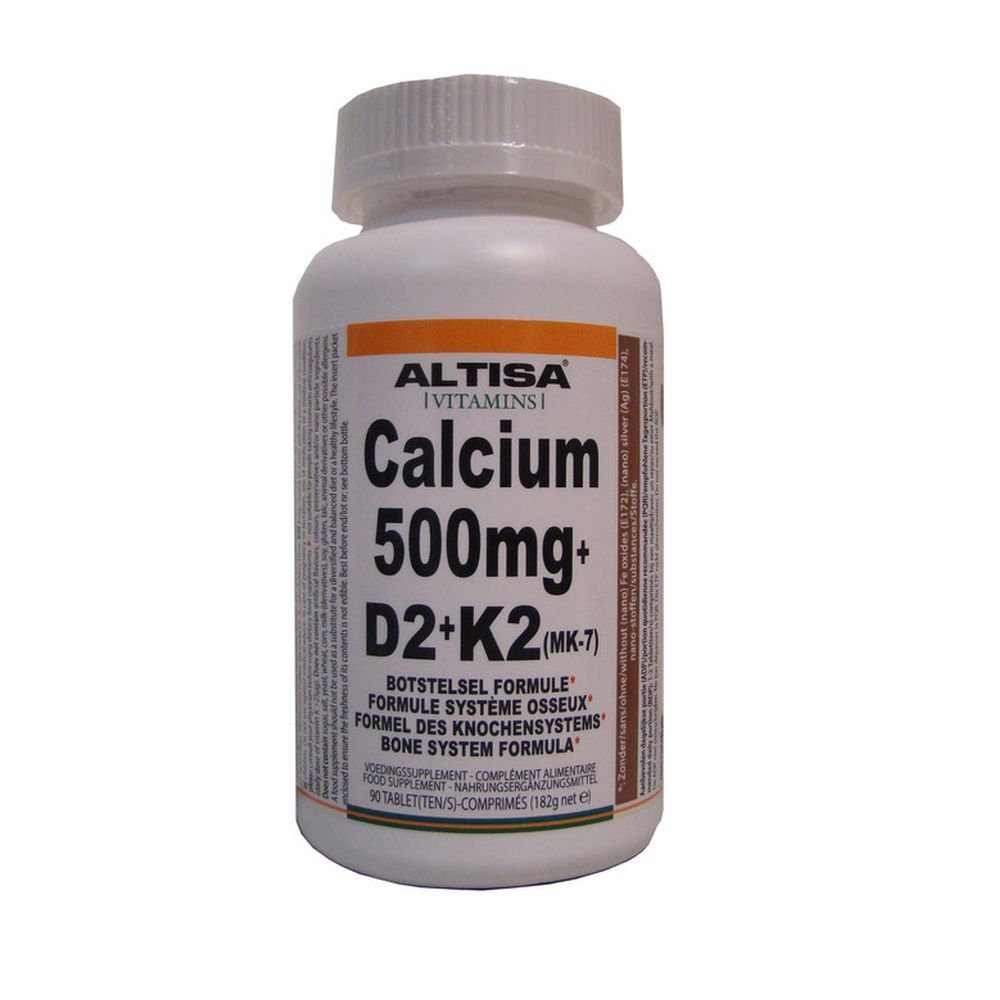 Altisa Calcium 500mg+D2+K2