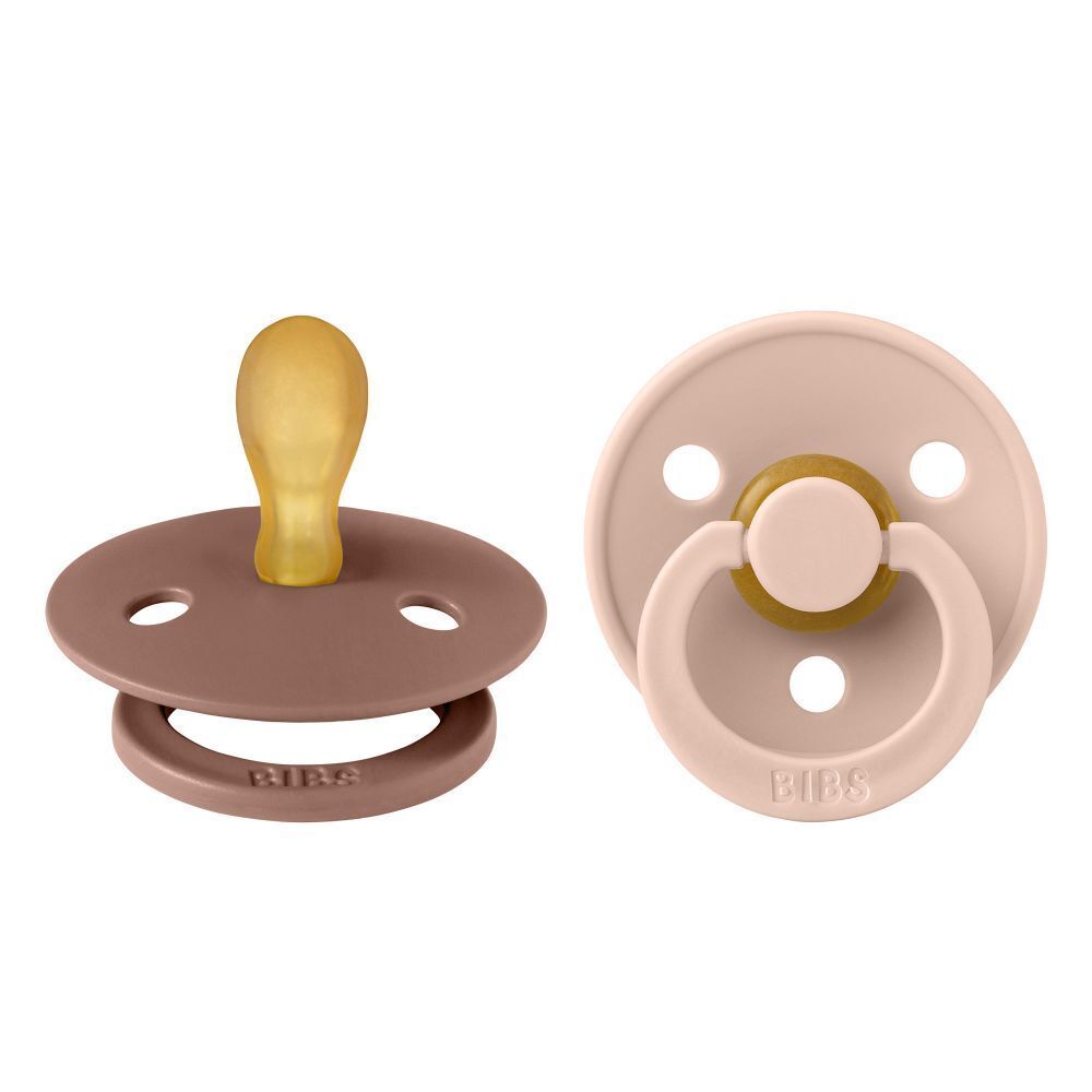 BIBS Tétine Symétrique - Blush/Woodchuck 0-6 Mois