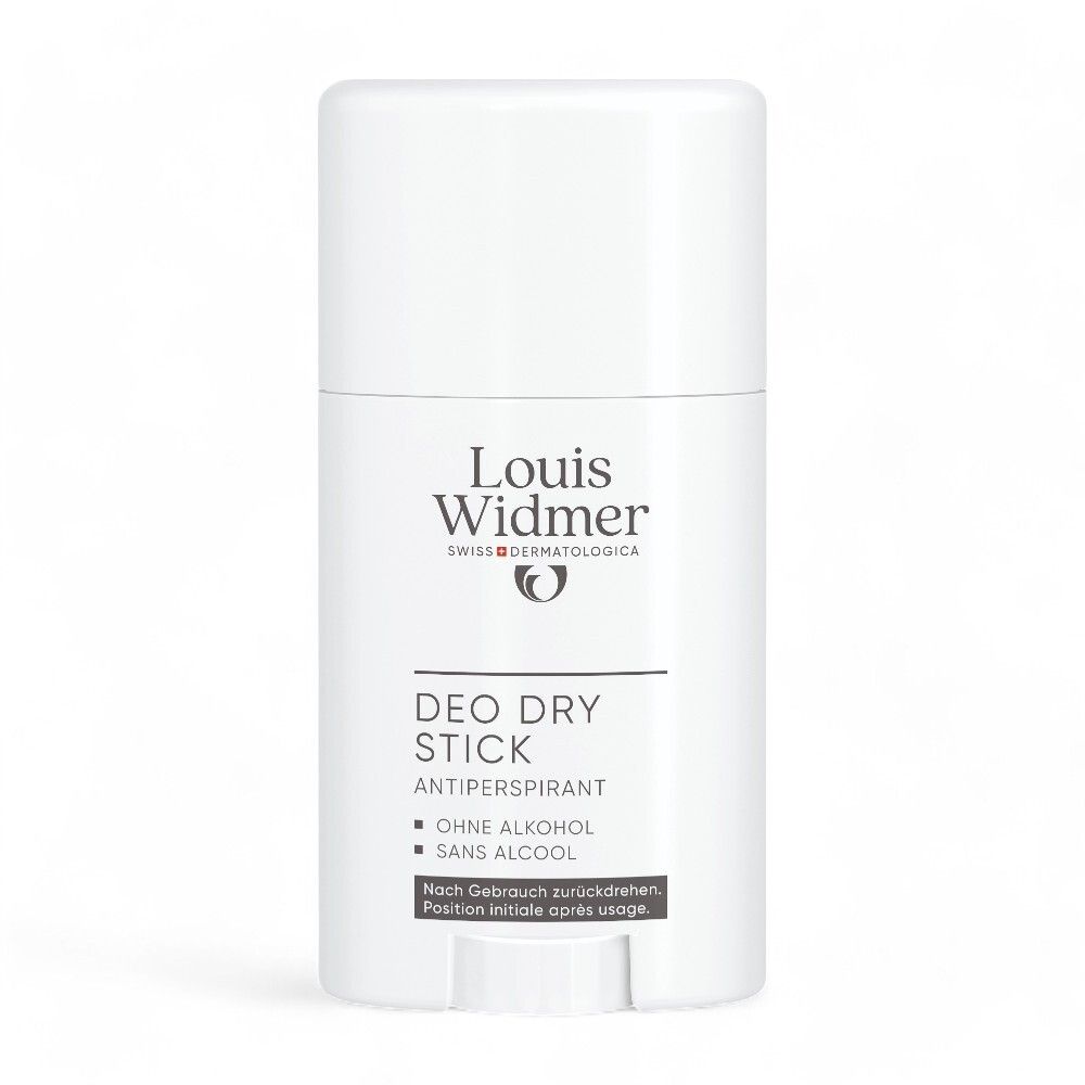 Louis Widmer Deo Dry Stick Antiperspirant - Zonder Parfum