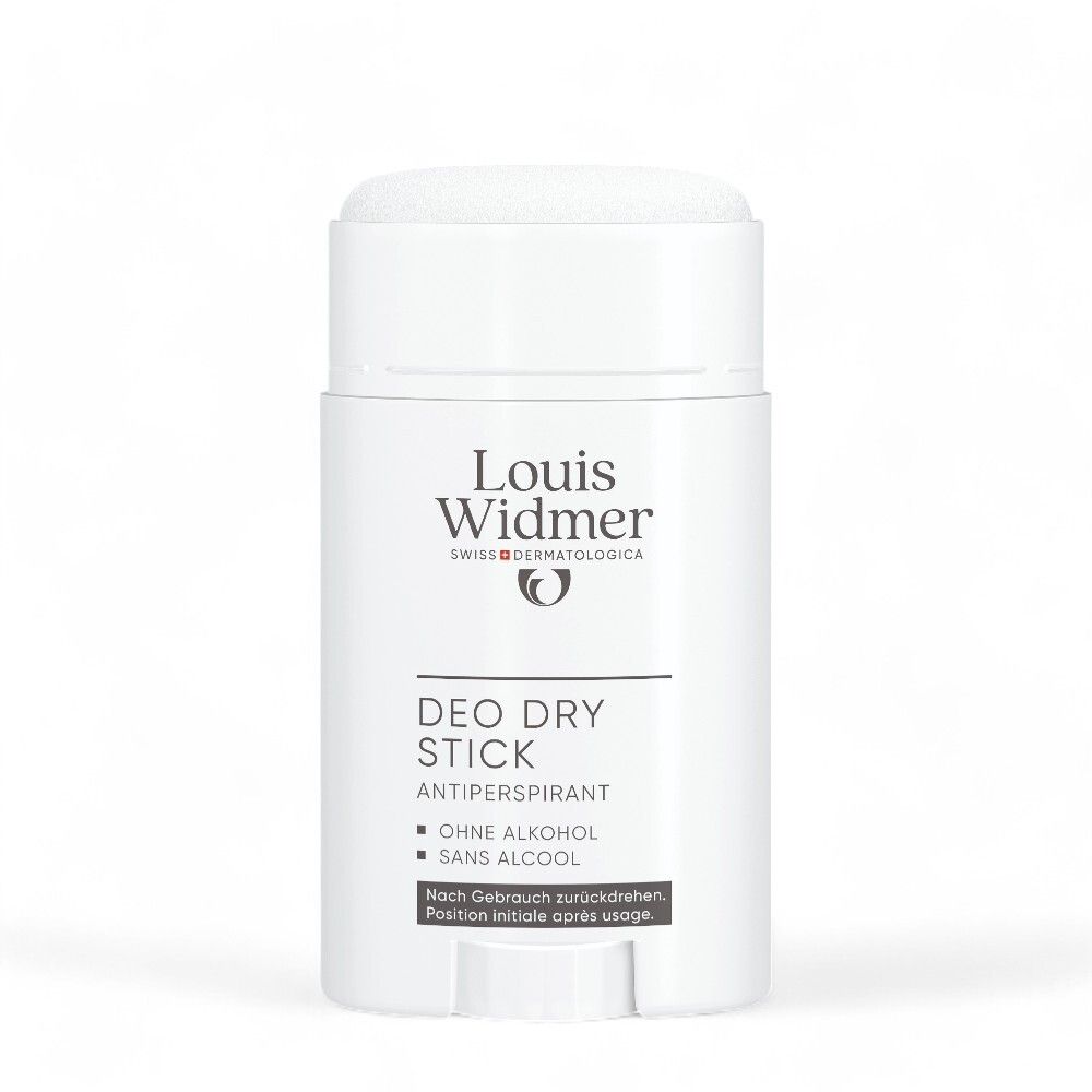Louis Widmer Deo Dry Stick Antiperspirant - Zonder Parfum