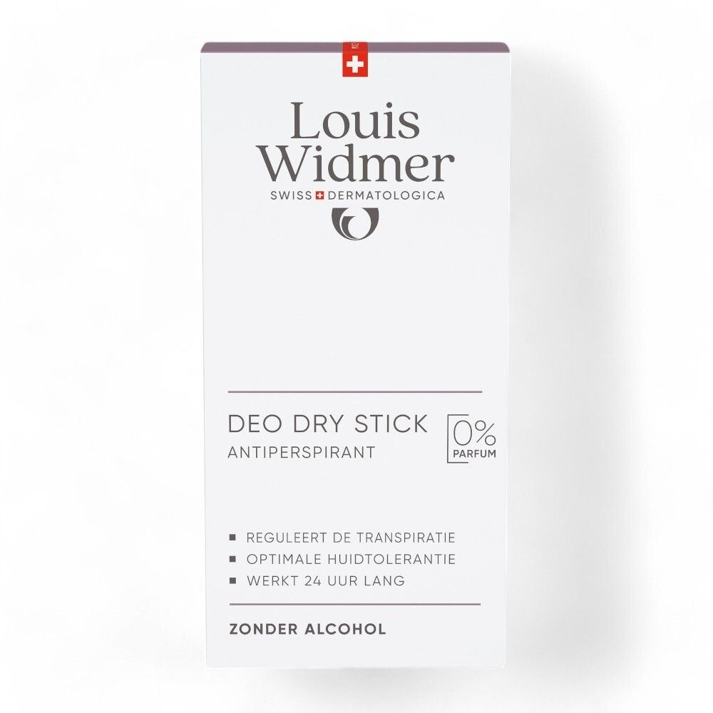 Louis Widmer Deo Dry Stick Antiperspirant - Zonder Parfum