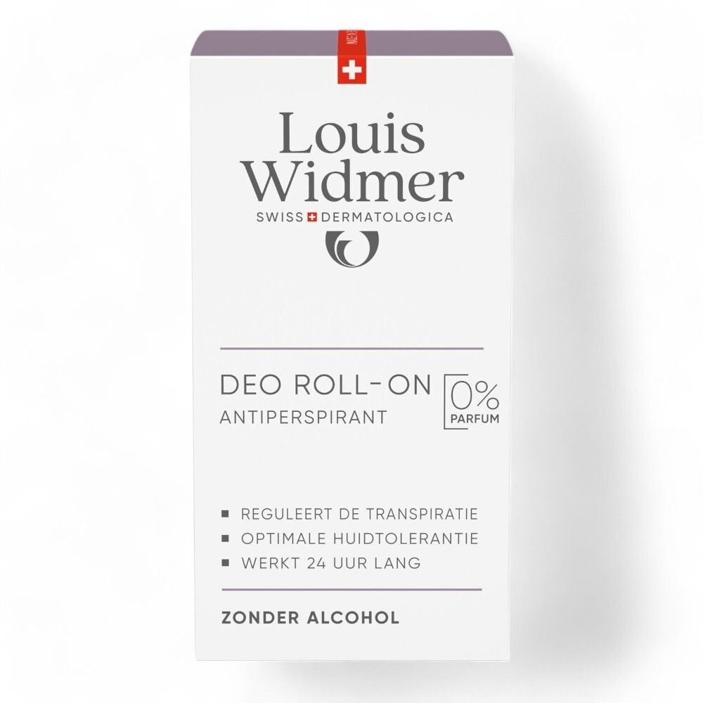 Louis Widmer Deo Roll-On Antitranspirant - Zonder Parfum