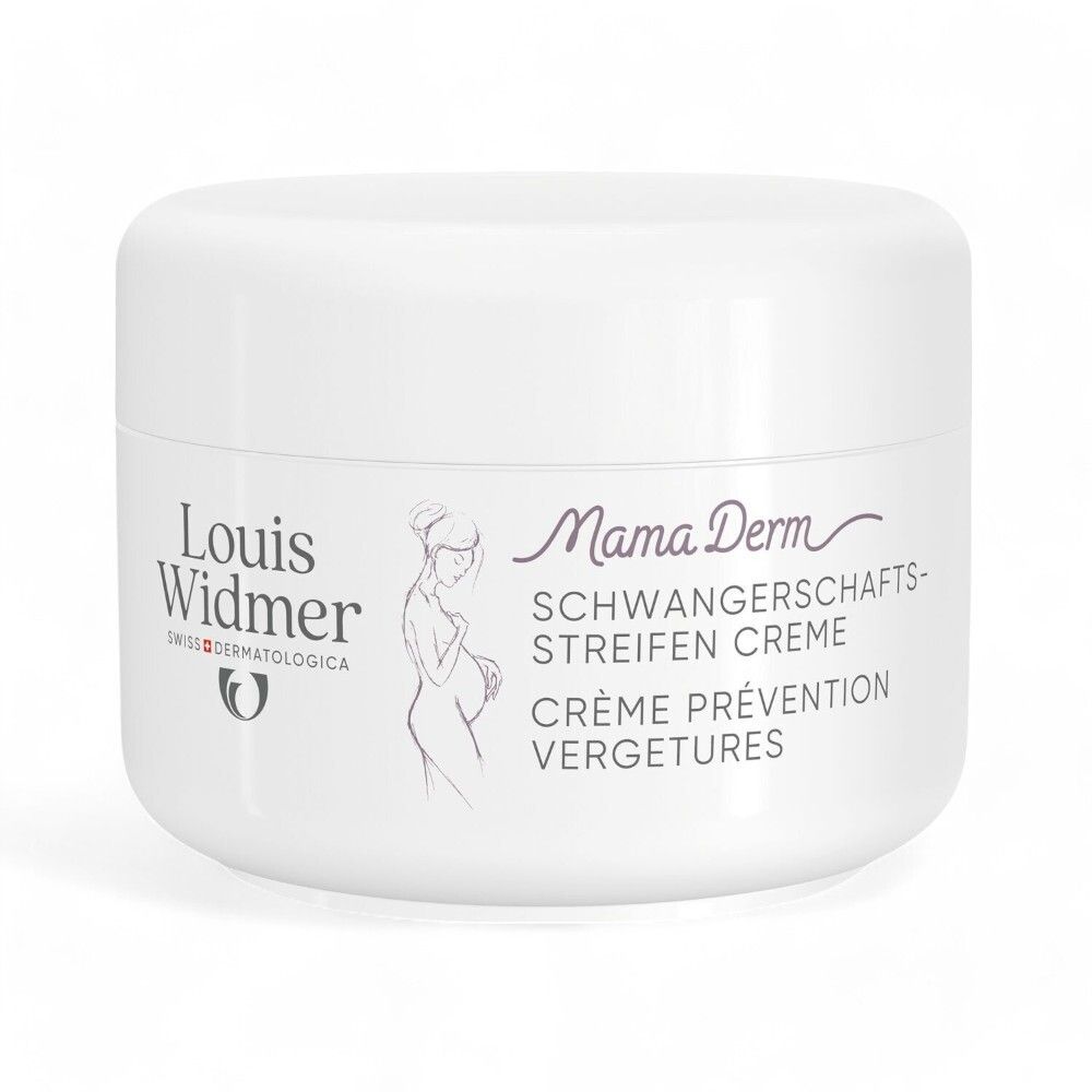 Louis Widmer MamaDerm Creme tegen Striemen Licht Geparfumeerd