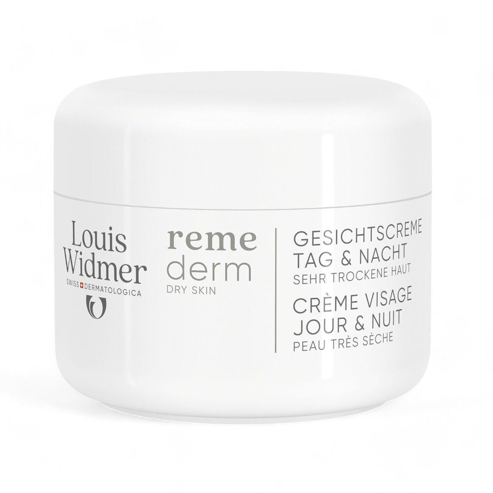 Louis Widmer Remederm Dry Skin Crème Visage Jour & Nuit | Sans Parfum