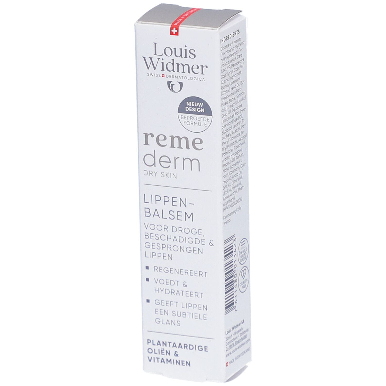 Louis Widmer Remederm Dry Skin Baume à Lèvres