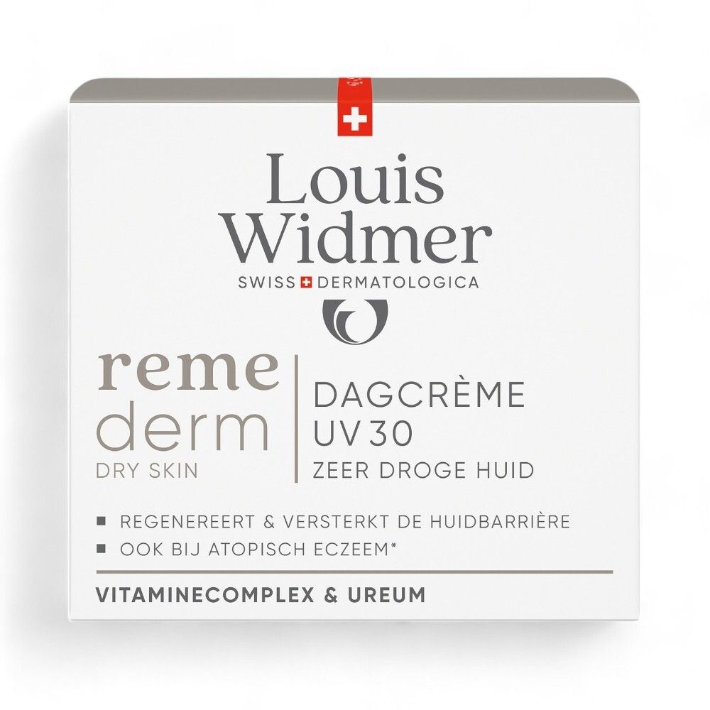 Louis Widmer Remederm Dry Skin Crème Visage UV30 Légèrement Parfumée