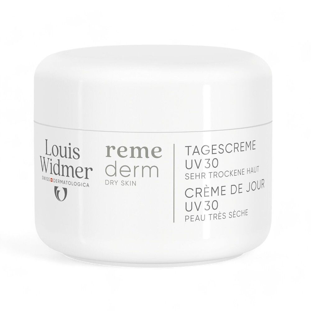 Louis Widmer Remederm Dry Skin Gezichtscrème UV30 Zonder Parfum