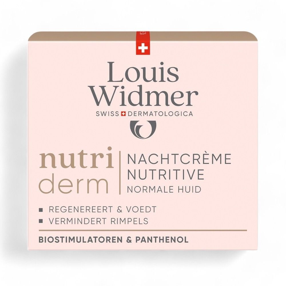 Louis Widmer Nutriderm Nachtcrème Nutritive