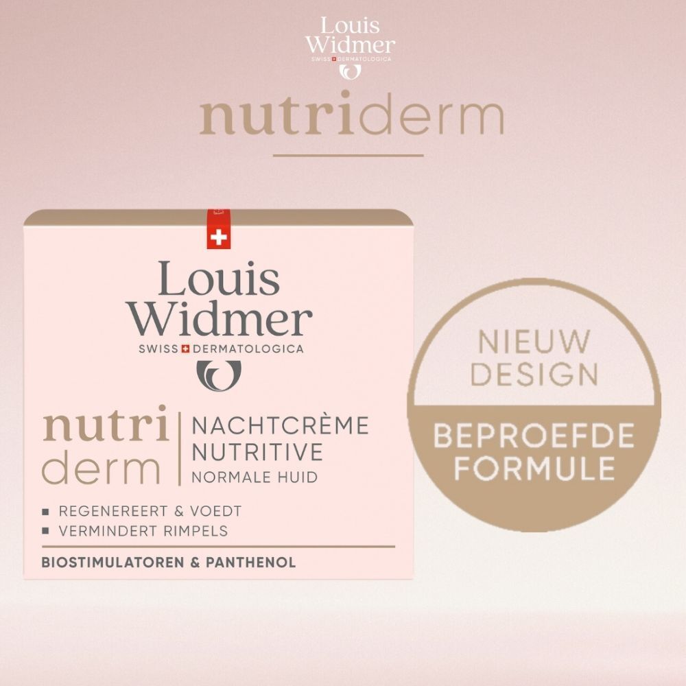 Louis Widmer Nutriderm Nachtcrème Nutritive