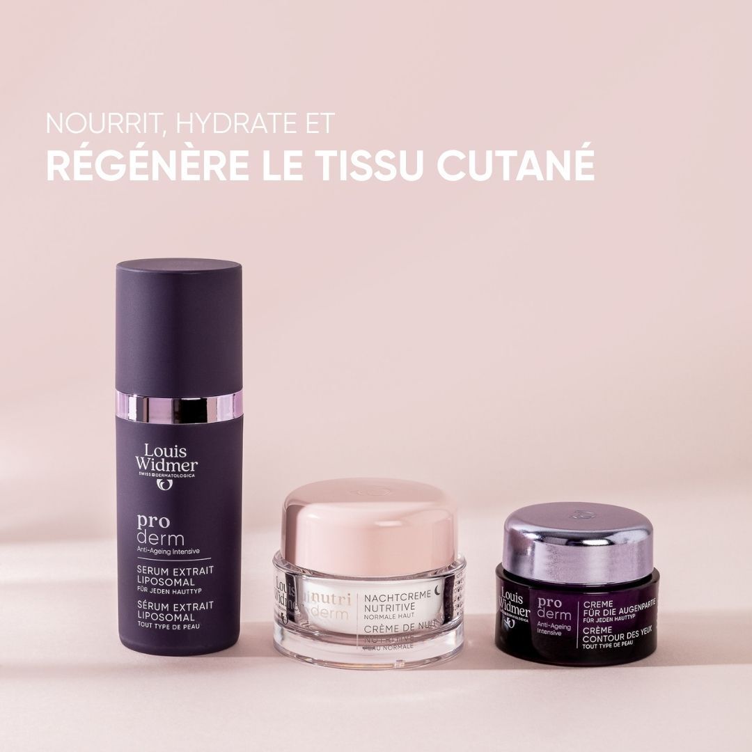 Louis Widmer Nutriderm Crème de Nuit Nutritive Légèrement Parfumée
