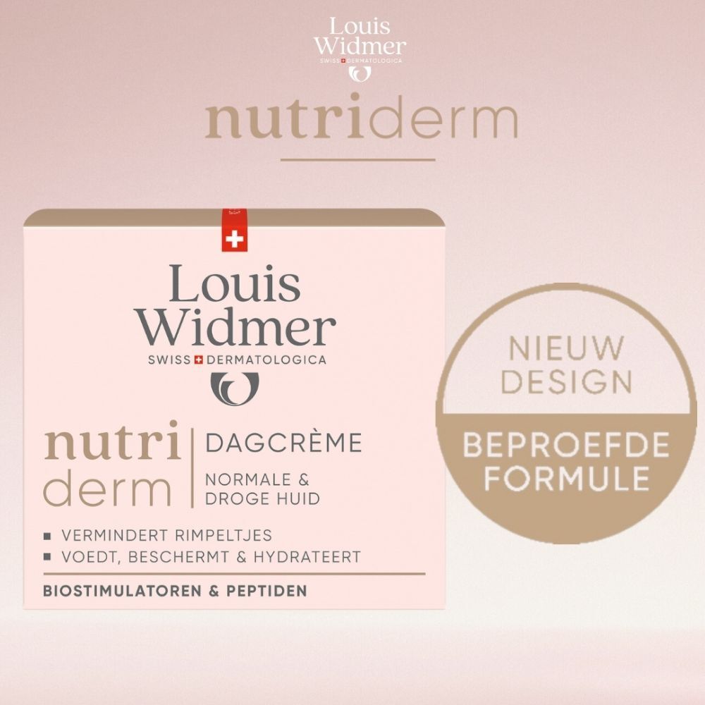 Louis Widmer Nutriderm Dagcrème Licht Geparfumeerd