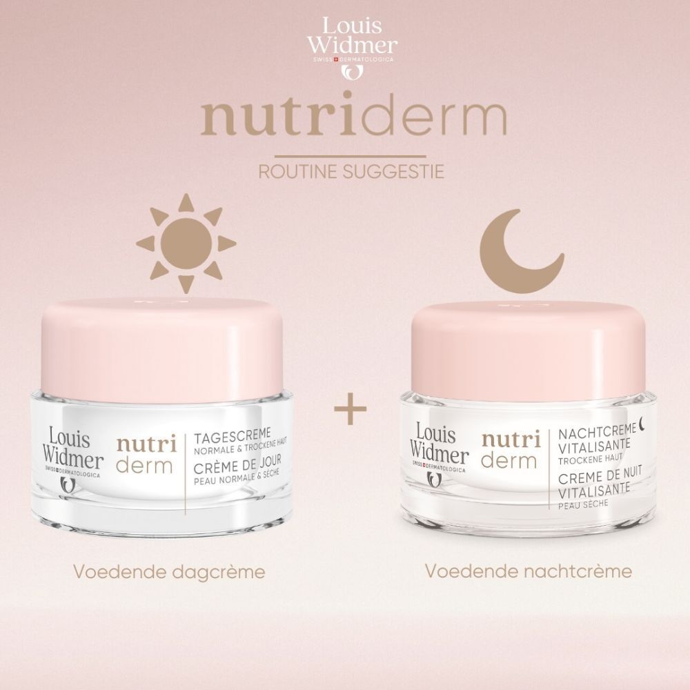 Louis Widmer Nutriderm Dagcrème Licht Geparfumeerd