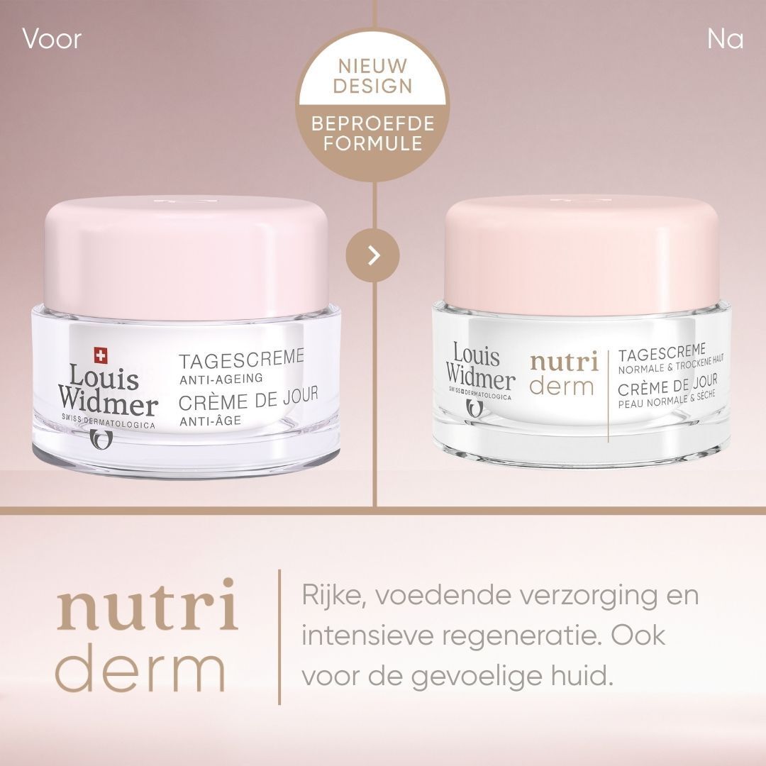 Louis Widmer Nutriderm Dagcrème Zonder Parfum