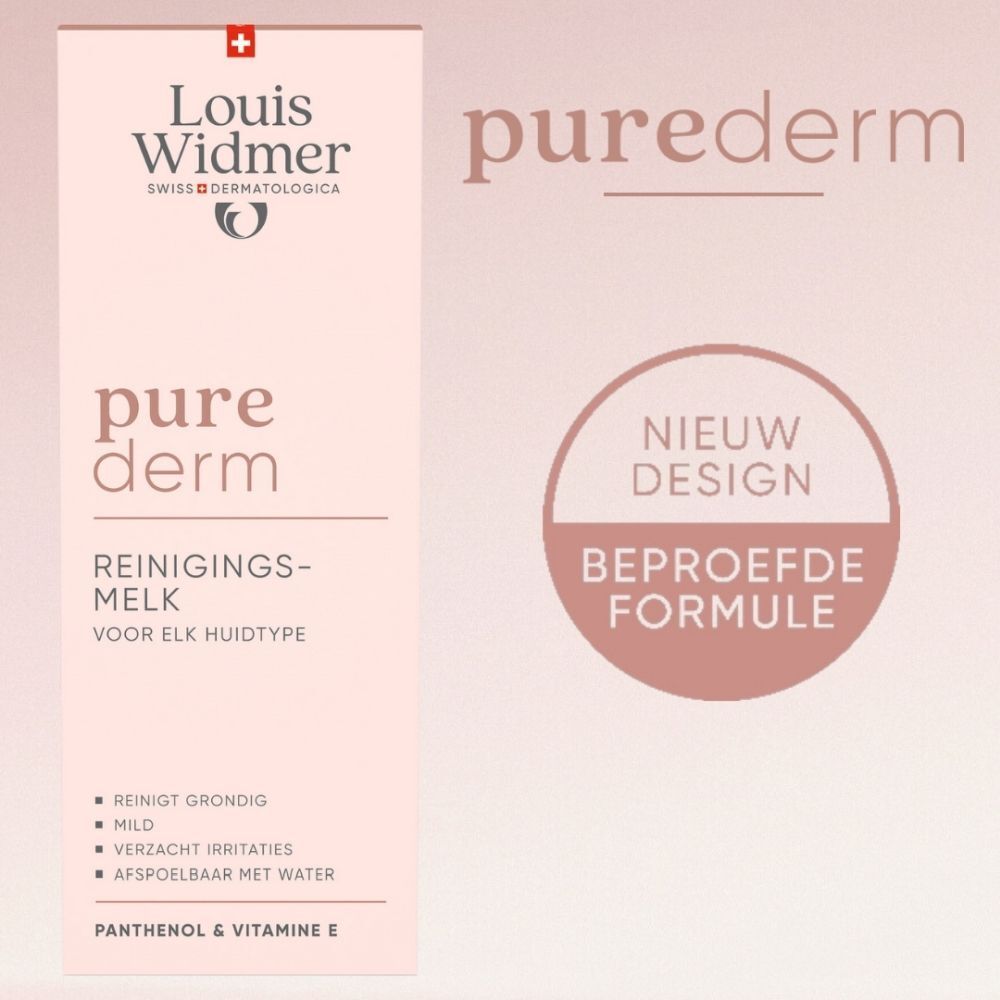 Louis Widmer Purederm Reinigingsmelk