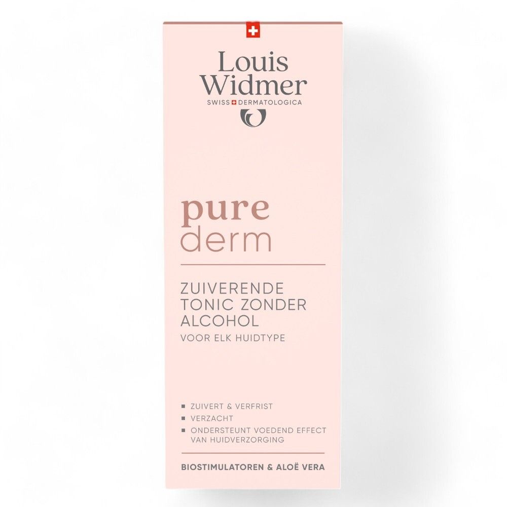 Louis Widmer Purederm Zuiverende Tonic Zonder Alcohol