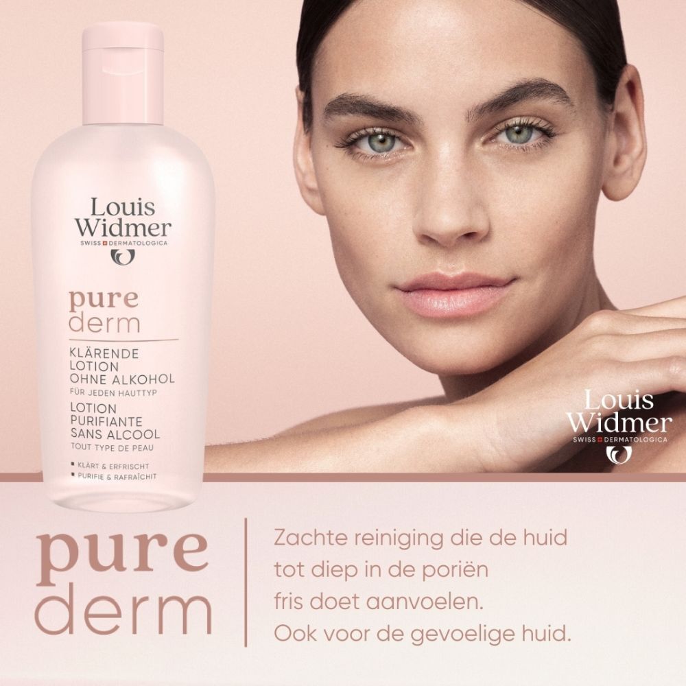 Louis Widmer Purederm Zuiverende Tonic Zonder Alcohol Zonder Parfum