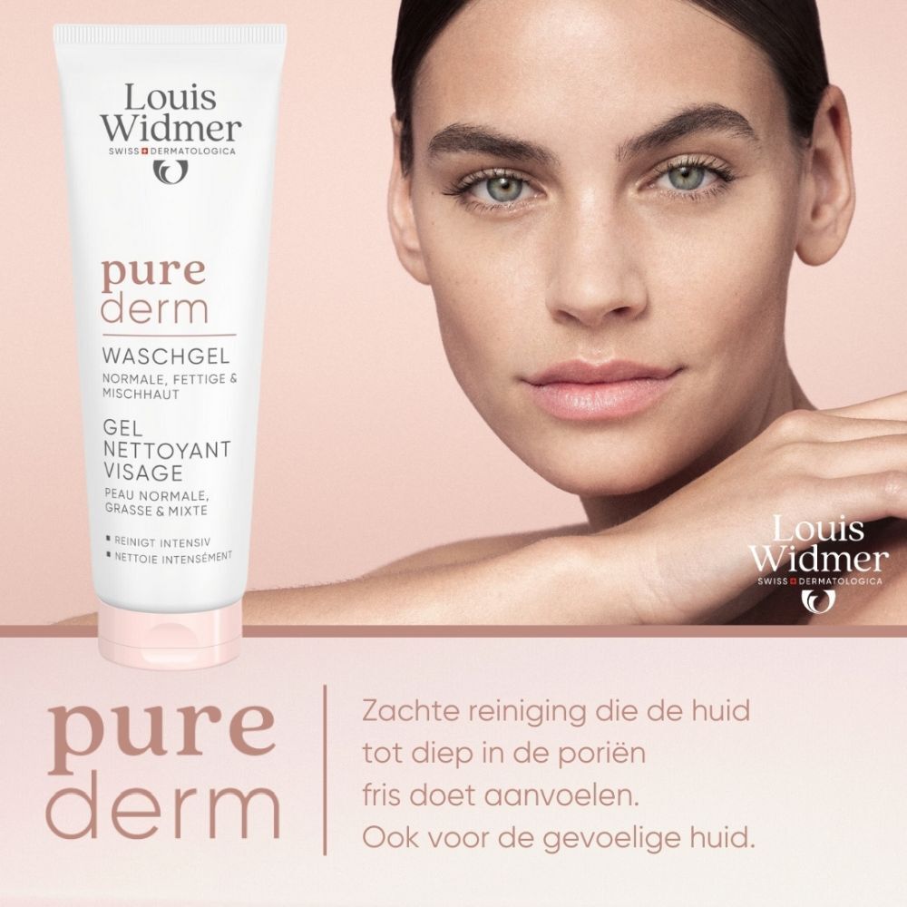 Louis Widmer Purederm Wash Gel Gezicht