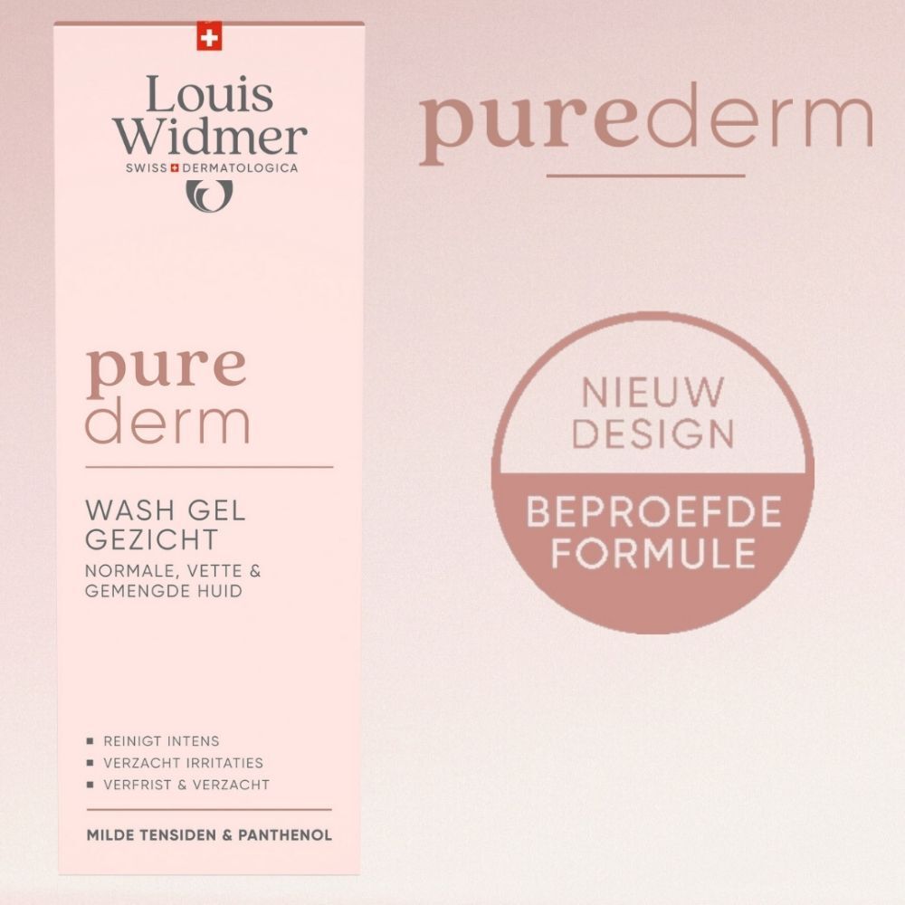 Louis Widmer Purederm Wash Gel Gezicht