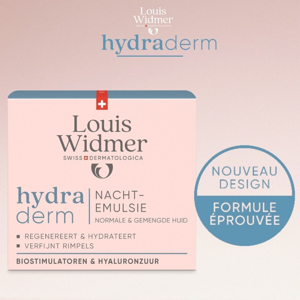Louis Widmer Hydraderm Émulsion de Nuit Légèrement Parfumée