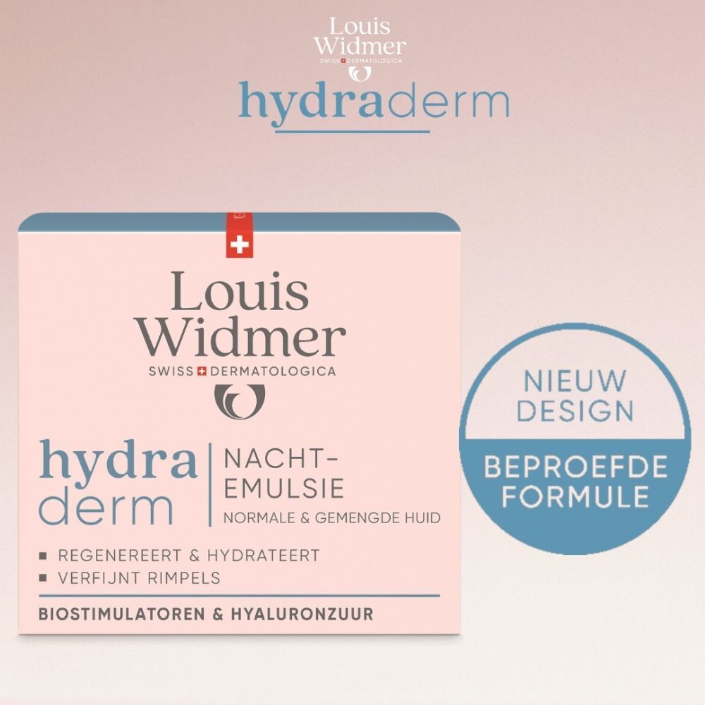 Louis Widmer Hydraderm Nachtemulsie Licht Geparfumeerd