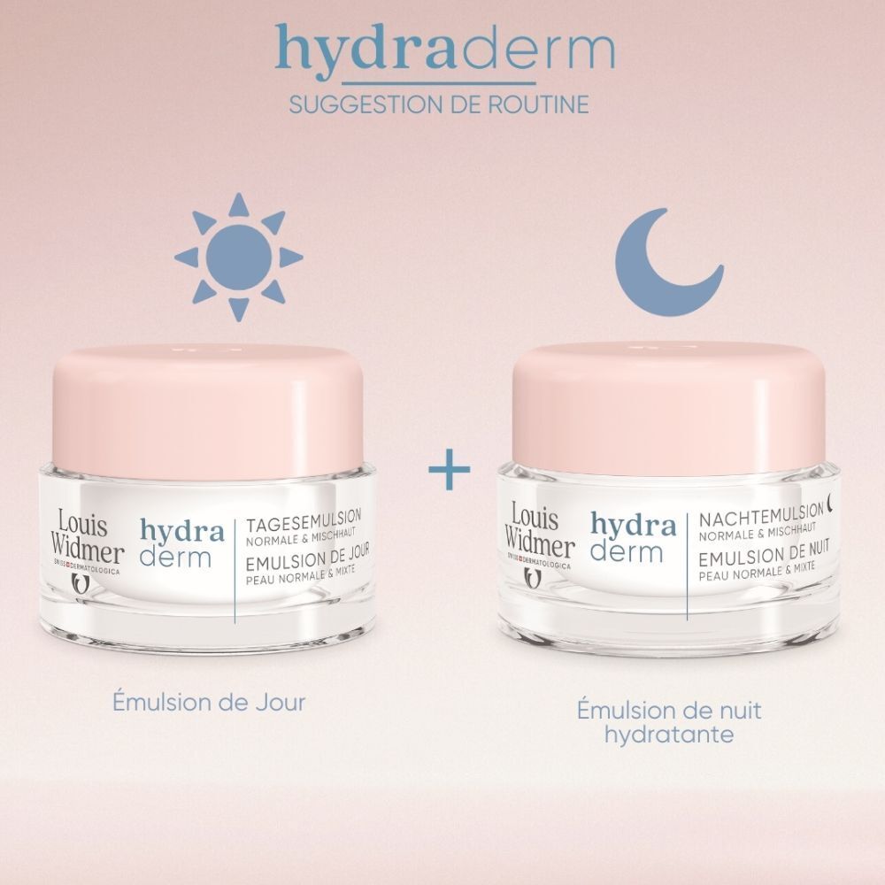 Louis Widmer Hydraderm Émulsion de Nuit Sans Parfum