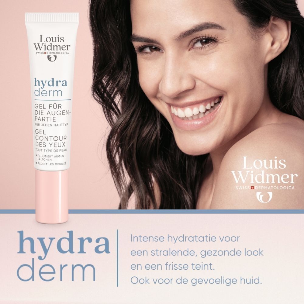 Louis Widmer Hydraderm Oogomtrekgel Licht Geparfumeerd