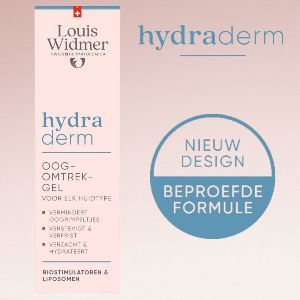 Louis Widmer Hydraderm Oogomtrekgel Licht Geparfumeerd