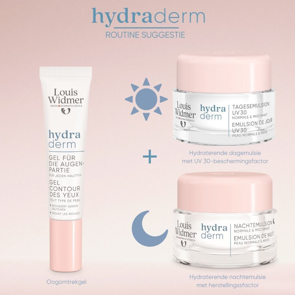 Louis Widmer Hydraderm Oogomtrekgel Licht Geparfumeerd