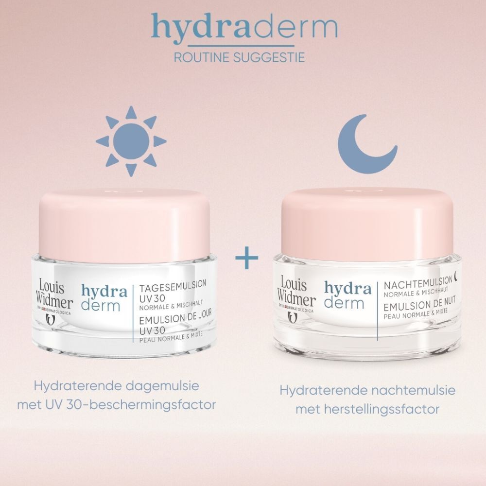 Louis Widmer Hydraderm Dagemulsie UV30 Licht Geparfumeerd