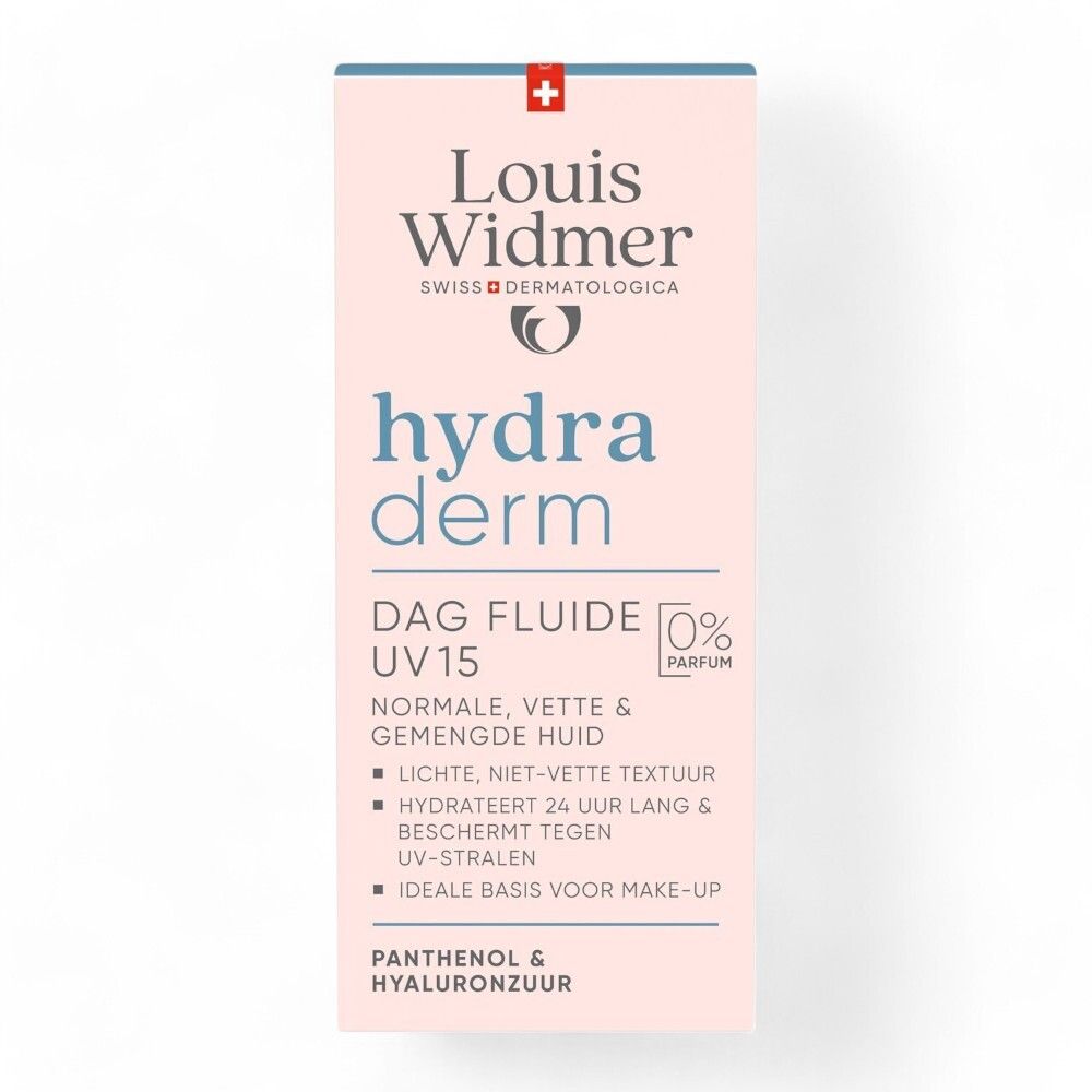 Louis Widmer Hydraderm Fluide de Jour UV15 Sans Parfum